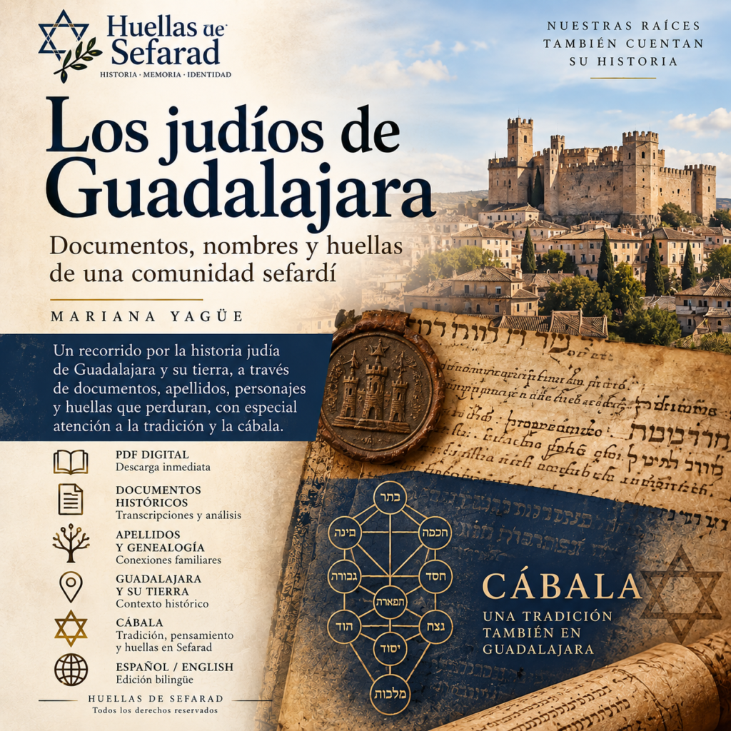 Los judíos de Guadalajara: Documentos, nombres y huellas de la comunidad sefardí